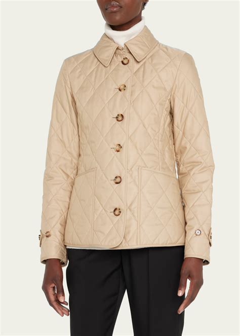 Burberry fernleigh diamond jacket